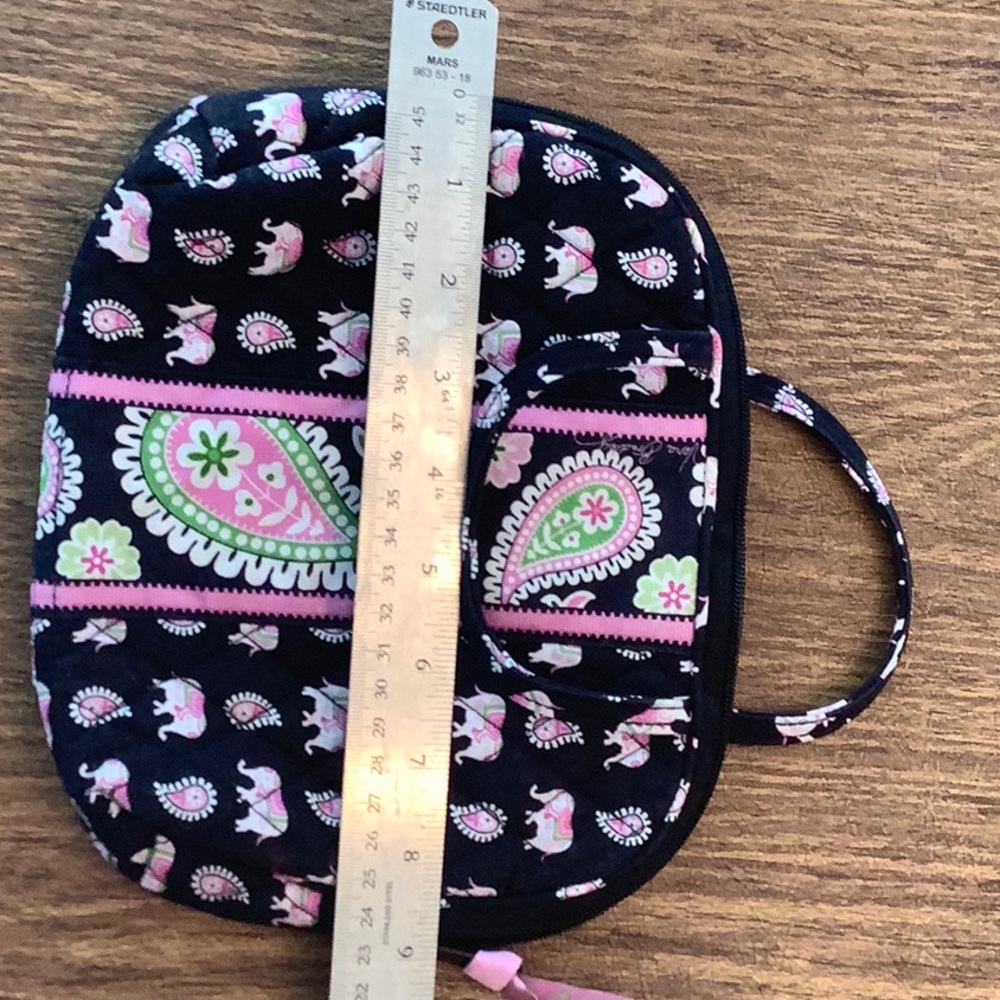 Vera Bradley pink elephants Pouch